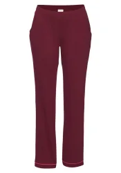 LASCANA Pyjamahose mit Kontrastpaspel