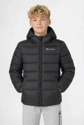 Champion Gesteppte Jacke - Black L Kids