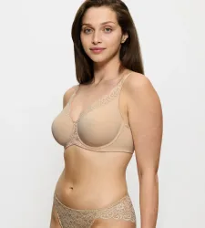 Amourette BH mit Bügel, ungefüttert in beige