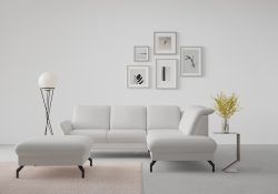 sit&more Ecksofa »Fashion«, wahlweise mit Kopfteilverstellung und Vorziehsitz, motorisch