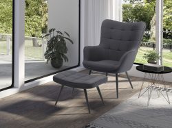 byLIVING Sessel »Uta«, (1 St.), in Cord, Samt oder Webstoff