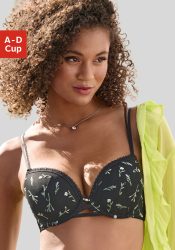 Vivance Push-up-BH »Thea«, mit Blumen aus feiner Stickereispitze, sexy Dessous