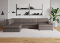 DOMO collection Wohnlandschaft »Topper«, wahlweise mit Bettfunktion