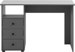 Schildmeyer Schreibtisch »Smash, Breite 115 cm«, 3 Schubladen mit Teilauszug und Metallbeschlägen