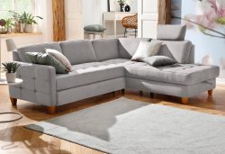 Home affaire Ecksofa »Earl«, wahlweise auch mit Bettfunktion oder Bettfunktion mit Bettkasten