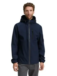 TOM TAILOR Softshelljacke mit Kapuze mit Kapuze