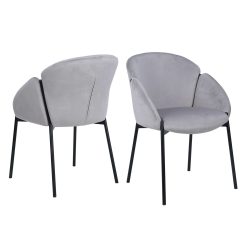 GOODproduct Esszimmerstuhl »Westfox« () 2 Stk.gepolsterte Rückenlehne, Armlehne und Sitzfläche, Sitzhöhe 49 cm