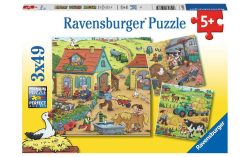 Viel los auf dem Bauernhof (Kinderpuzzle)