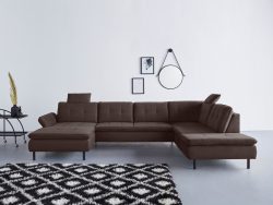 INOSIGN Wohnlandschaft »Birkholm«, incl. Armlehnverstellung, auch in Easy Clean Bezug - mit Wasser zu reinigen