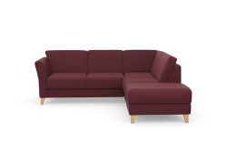 sit&more Ecksofa »Visby V«, Wahlweise mit Bettfunktion und Stauraum, frei im Raum stellbar, mit Federkern, auch erhältlich in dem besonders leicht mit Wasser zu reinigendem 