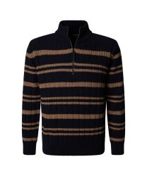 Pierre Cardin Strickpullover ideal für kältere Tage, aus Rippenstrick