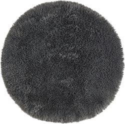 Andiamo Hochflor-Teppich »Alpa«, rund, 35 mm Höhe, Kunstfell, Uni-Farben, ein echter Kuschelteppich