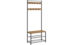 Garderobe SONGMICS HOLD 70x32x177cm vintage braun
