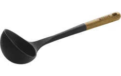 Suppenkelle, 31cm Akazie Silikon