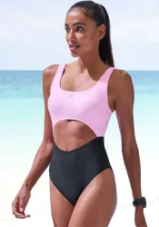 LASCANA ACTIVE Badeanzug mit modischem Cut-Out