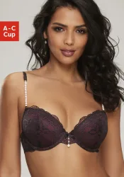 LASCANA Push-up-BH mit femininen Perlendetails, sexy Dessous