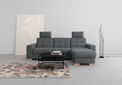 sit&more Ecksofa, wahlweise mit Bettfunktion und Bettkasten