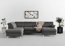 sit&more Wohnlandschaft, inklusive Kopfteilverstellung, wahlweise mit Bettfunktion und Bettkasten