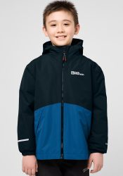 Jack Wolfskin 3 in 1 Jacke Kinder Iceland 3in1 Jacket Kids 92 crisp cobalt crisp cobalt