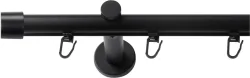 SN DECO GROUP Gardinenstange Ø 19 mm 1 läufig-läufig Fixmass;kürzbar