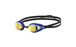 Arena Air-Speed Mirror Schwimmbrille blau, Harte GläserVerspiegelte Gläser