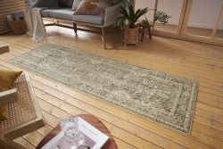 NOURISTAN Läufer »Luxor«, rechteckig, 3 mm Höhe, In- und Outdoor, Faltbar und Waschmaschinenfest, geeignet für Fussbodenheizung, strapazierfähig, robust, pflegeleicht, ringsum gekettelt, kräftige Farben
