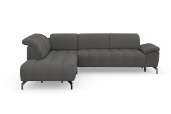 sit&more Ecksofa »Cool«, wahlweise mit Kopfteilverstellung und Vorziehsitz motorisch