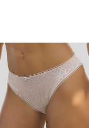 LASCANA Slip, mit graphischem Netz-Muster