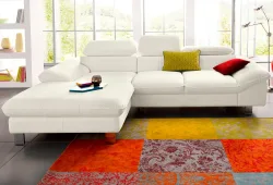 COTTA Ecksofa Kopfteilverstellung, optional Bettfunktion & Bettkasten