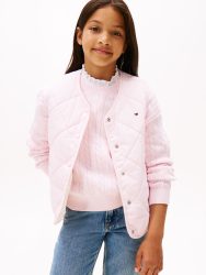Tommy Hilfiger Wendeweste »REVERSIBLE QUILTED VEST« für Kinder bis 16 Jahre, mit grossen Druckknöpfen