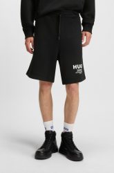 HUGO Blue Sweatshorts »Nomario«, mit grossem Druck