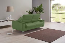Egoitaliano Schlafsofa »Francine«, mit Bettfunktion, Kopfteil manuell verstellbar, mit Metallfüssen