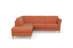 sit&more Ecksofa »Visby V«, Wahlweise mit Bettfunktion und Stauraum, frei im Raum stellbar, mit Federkern, auch erhältlich in dem besonders leicht mit Wasser zu reinigendem 