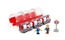 Londoner U-Bahn mit Licht und Sound
