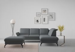 sit&more Ecksofa »Fashion«, wahlweise mit Kopfteilverstellung und Vorziehsitz, motorisch
