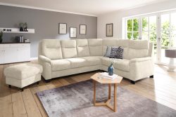 Home affaire Ecksofa »Bocca«, mit Federkern, incl. Kopfteilverstellung, wahlweise Bettfunktion