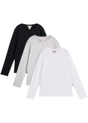 bonprix Langarmshirt Packung, 3