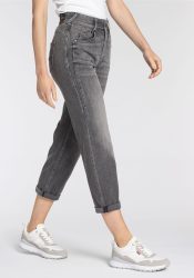 Herrlicher High-waist-Jeans »HI Tap Denim Black Light«