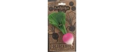 OliCarol - Spielzeug FRUITS VEGGIES - Naturkautschuk - grün/rot - 7.1/15.3/4.5 cm
