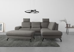 sit&more Ecksofa »Cinturo«, inklusive Sitztiefenverstellung und Federkern