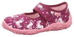 Superfit, Superfit Hausschuh »BONNY WMS: Mittel«, mit T-Spange