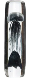 Gilde Figur Qualle Glas Schwarz H: 31 cm  | Schubiger Möbel