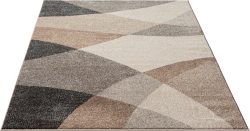 merinos Teppich »Thales 6100«, rechteckig, Kurzflorteppich mit Konturenschnitt, Wohnzimmer