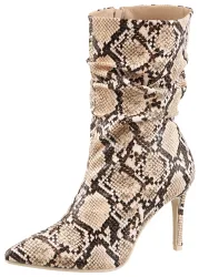 Aniston SHOES Stiefelette mit Raffungen am slouchy Schaft