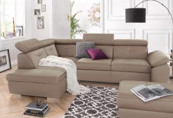 exxpo - sofa fashion Ecksofa, wahlweise mit Bettfunktion und Bettklasten