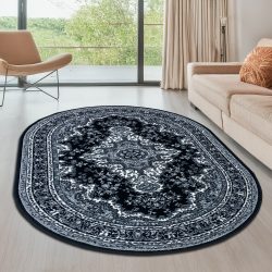 DELAVITA Teppich »Oriental«, oval, 7 mm Höhe, Orient-Optik, Wohnzimmer