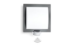 Steinel L 20 035693 Außenwandleuchte mit Bewegungsmelder EEK: abhängig v. Leuchtmittel (A++ - E) LED E27 60 W Anthrazit