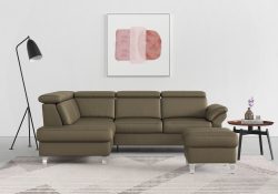 sit&more Ecksofa, inklusive Kopfteilverstellung und Federkern