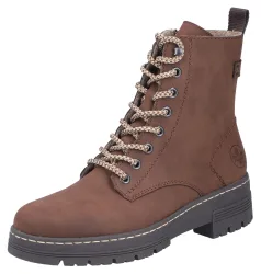 Rieker Schnürboots, Damen , Braun 36