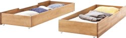 Premium collection by Home affaire Bettschubkasten »Tommy«, aus schönem massivem Wildeichenholz, in unterschiedlichen Breiten, passend für das Tommy Bett
